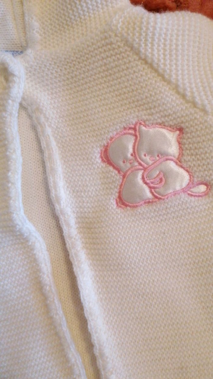 Manteau gillet tricot - photo numéro 2