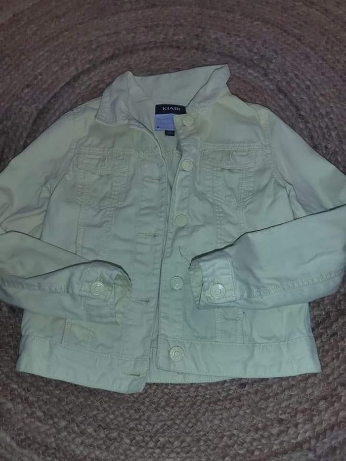 Veste 8 ans jaune kiabi