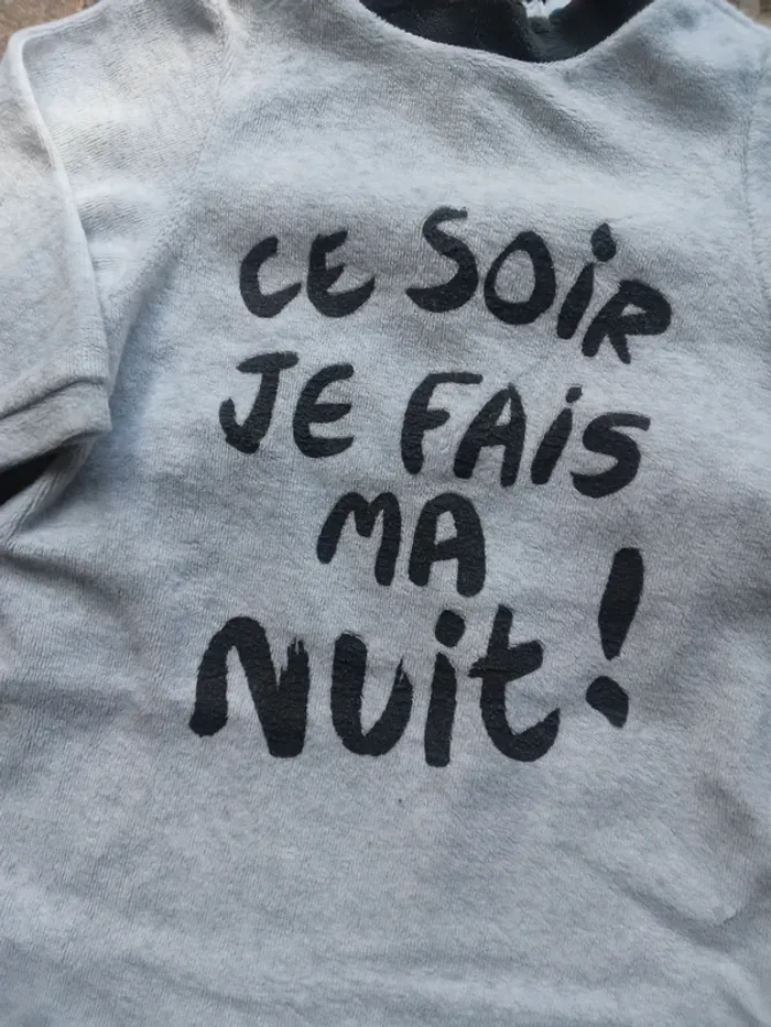 🌹pyjama mot d'enfants 6 mois 🌹 - photo numéro 2