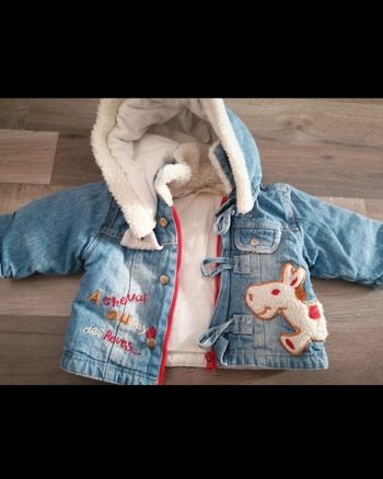 Veste en jean bébé