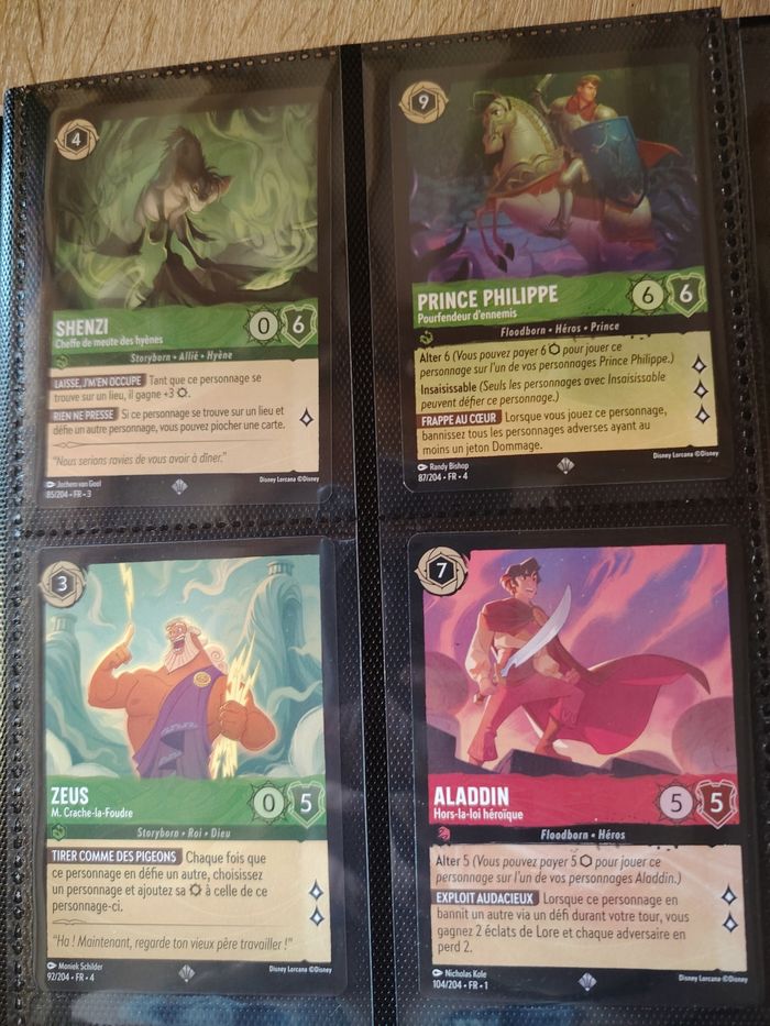 Cartes Lorcana Super Rares et Légendaires - photo numéro 5