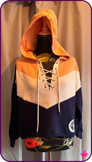 🌷hoodies fille court 🌷