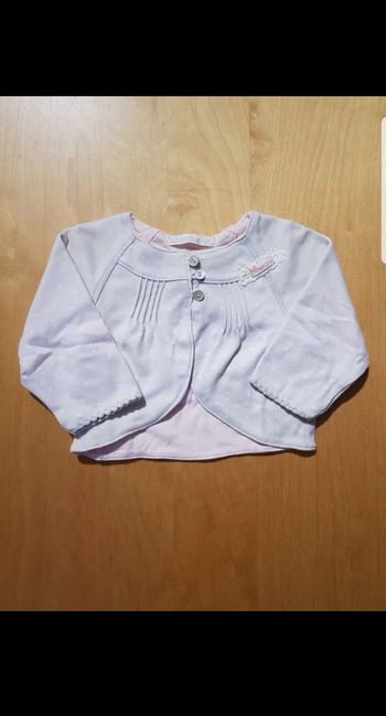 Boléro bébé fille 6 mois