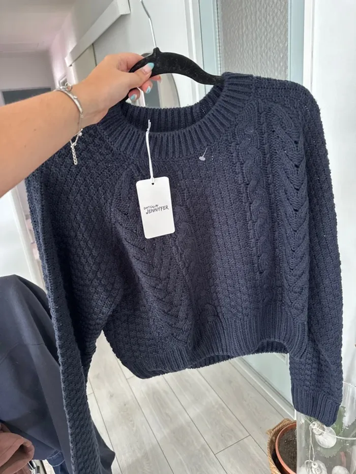 Pull bleu - neuf Jennyfer - photo numéro 6