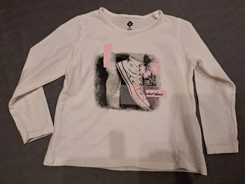 T shirt fille manches longues