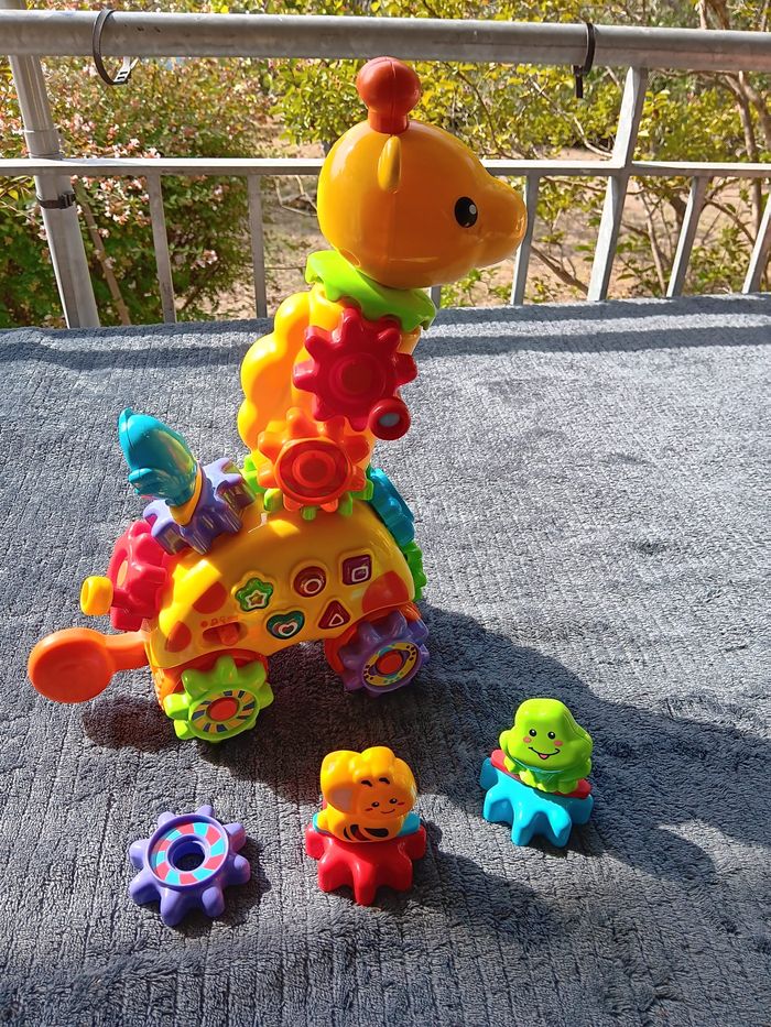 Jeux d'éveil / Jouet d'engrenage Zooz - Ma Girafe à Engrenage Magique - VTECH - photo numéro 2