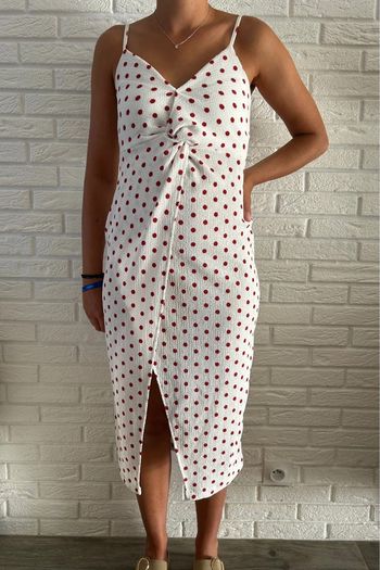 Robe à pois Bershka taille XS