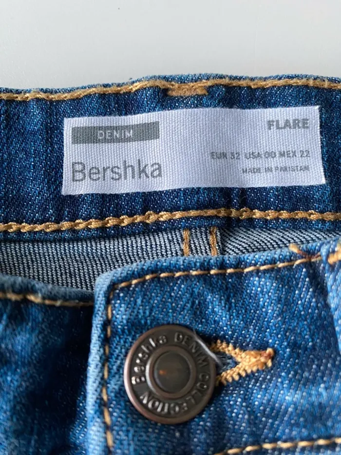 Jeans flare berska bleu - photo numéro 4