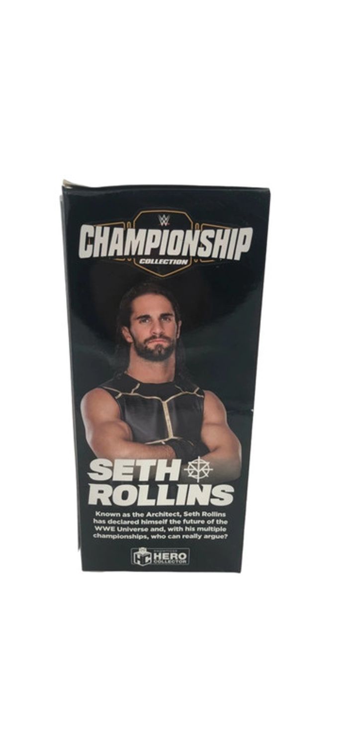 Figurine de catch ChampionShip Collection Seth Rollins Eaglemoss neuf - photo numéro 4