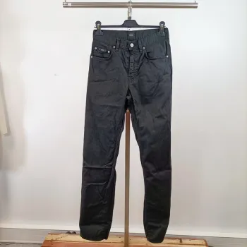 Jean noir Hugo Boss homme 29/34 coupe droite casual chic A1523