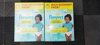 Couches Pampers premium protection 