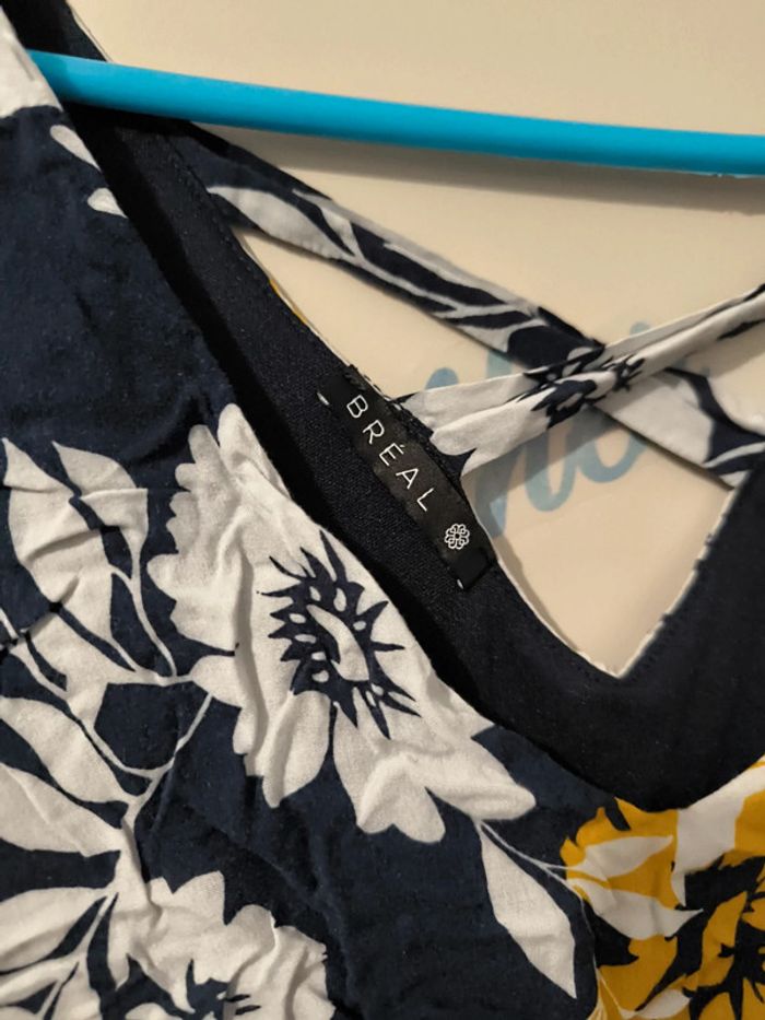 Jolie robe fleurie breal 46 - photo numéro 2