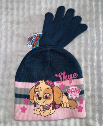Gant et bonnet pat patrouille 