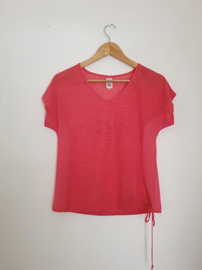 Top modèle "charmant" strass abeille A1164