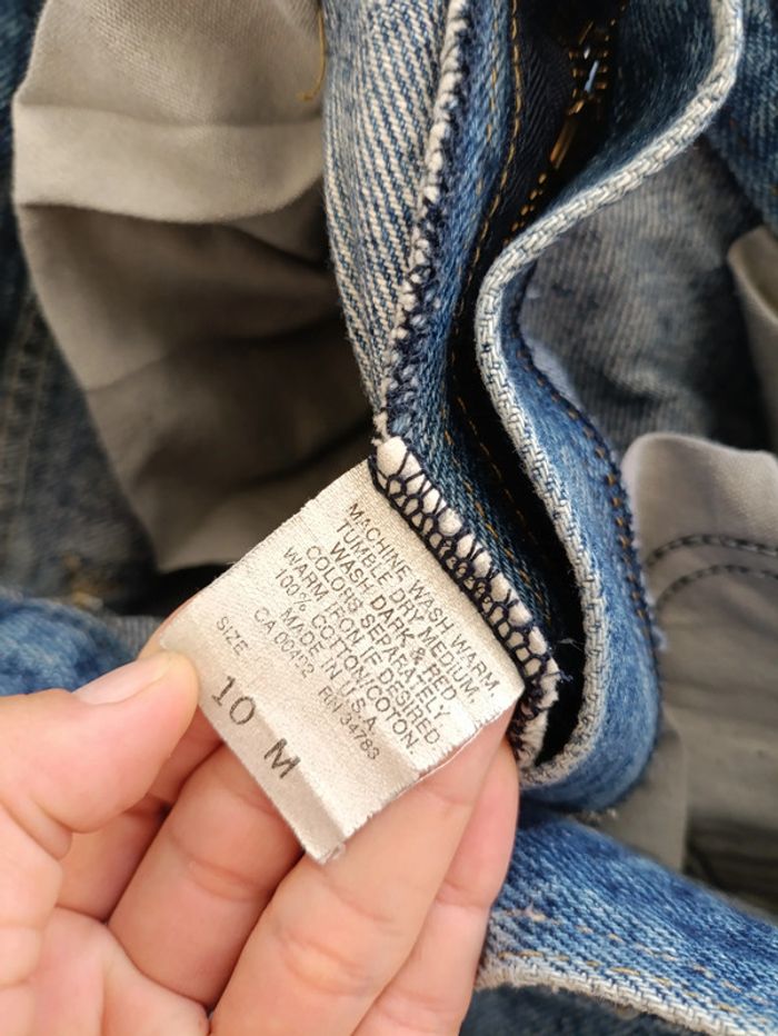Jean Lee vintage droit délavé – Taille M (équivalent 38/40) - photo numéro 5