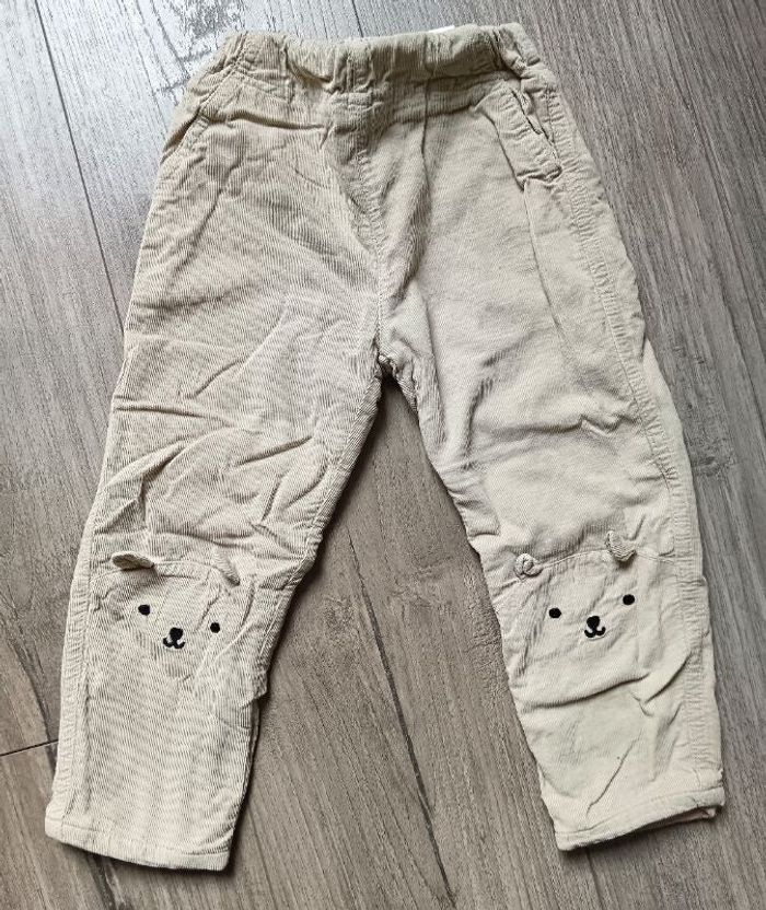 Pantalon oursons 24 mois