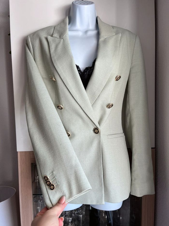 Blazer Zara double boutonnage - photo numéro 2