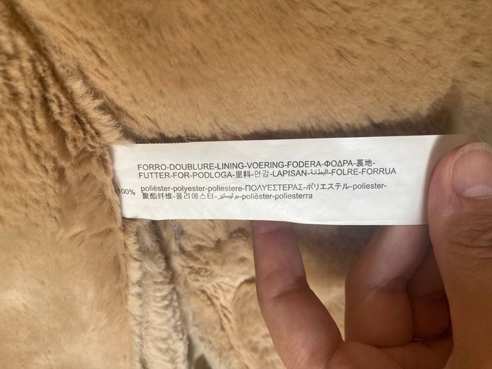 Veste chaude effet daim - photo numéro 3