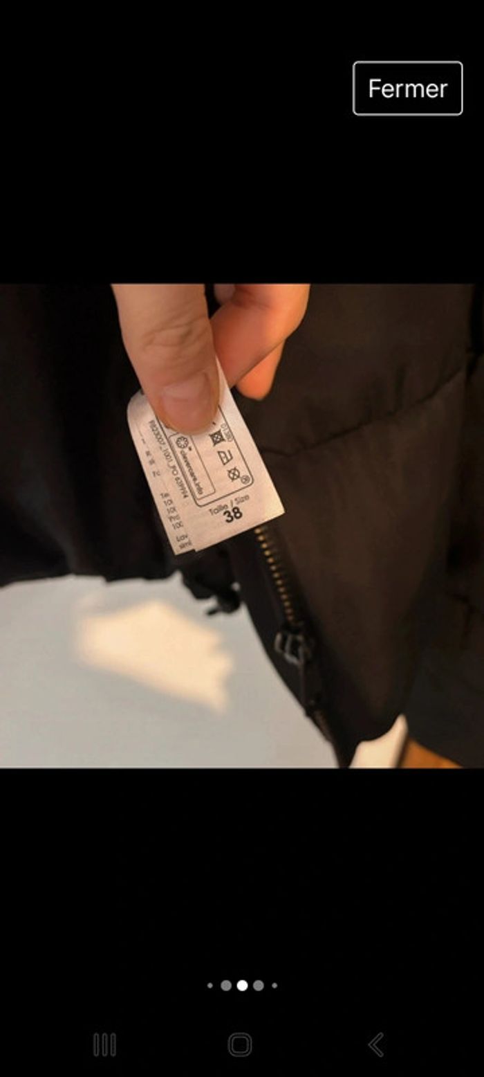 Blousson capuche noir - photo numéro 9