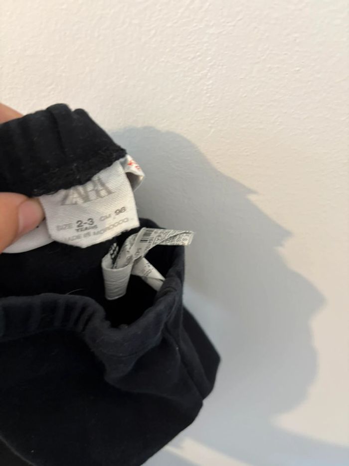 Legging bleu marine Zara – Taille 2/3 ans (98 cm) - photo numéro 3