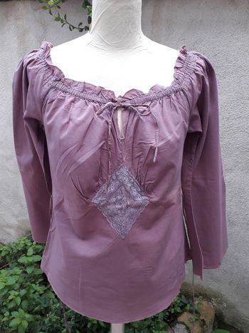 Tunique-blouse, manches évasées