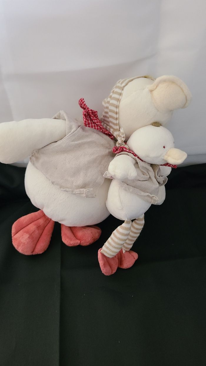 doudou musical canard Edouard MOULIN ROTY vintage - photo numéro 5
