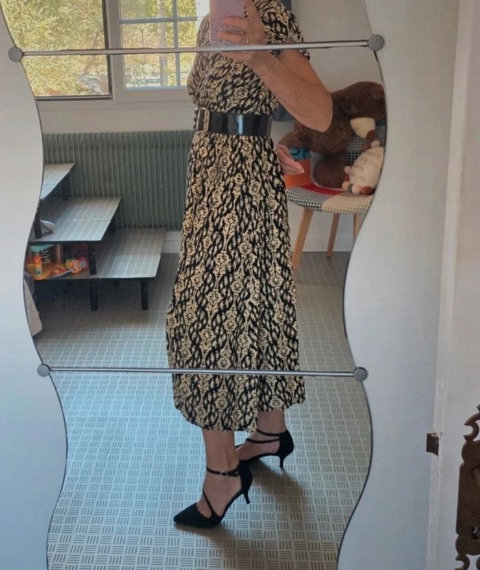 Robe 👗 feuilles d'or