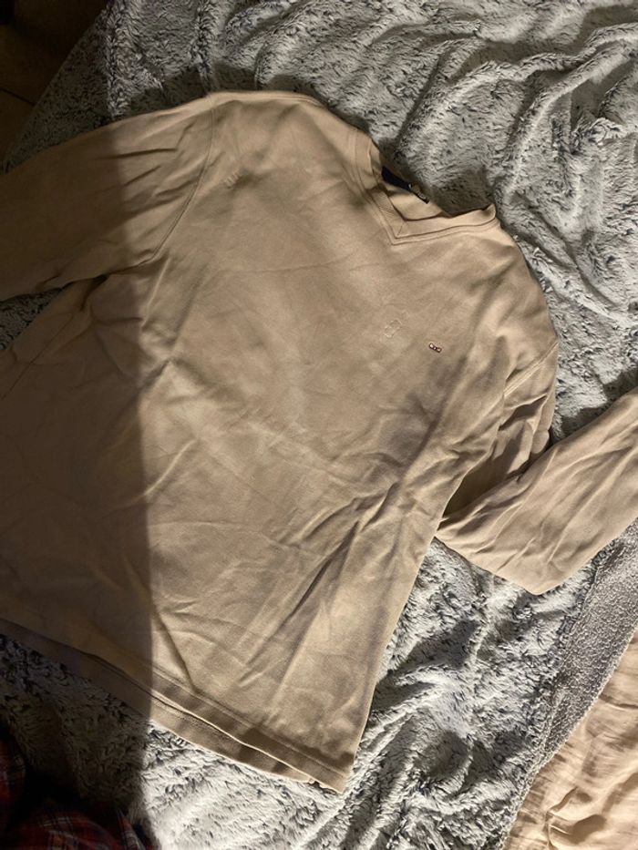 Pull vintage Eden Park beige