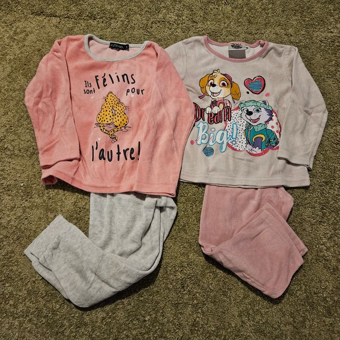 Lot pyjamas hiver - photo numéro 2
