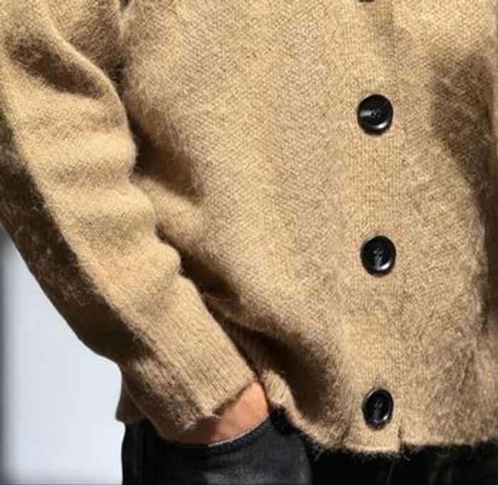 Cardigan caramel oversize - photo numéro 3