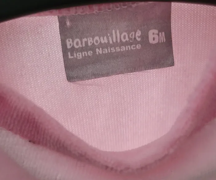 Pyjama 2 pièces Barbouillage 6mois - photo numéro 7