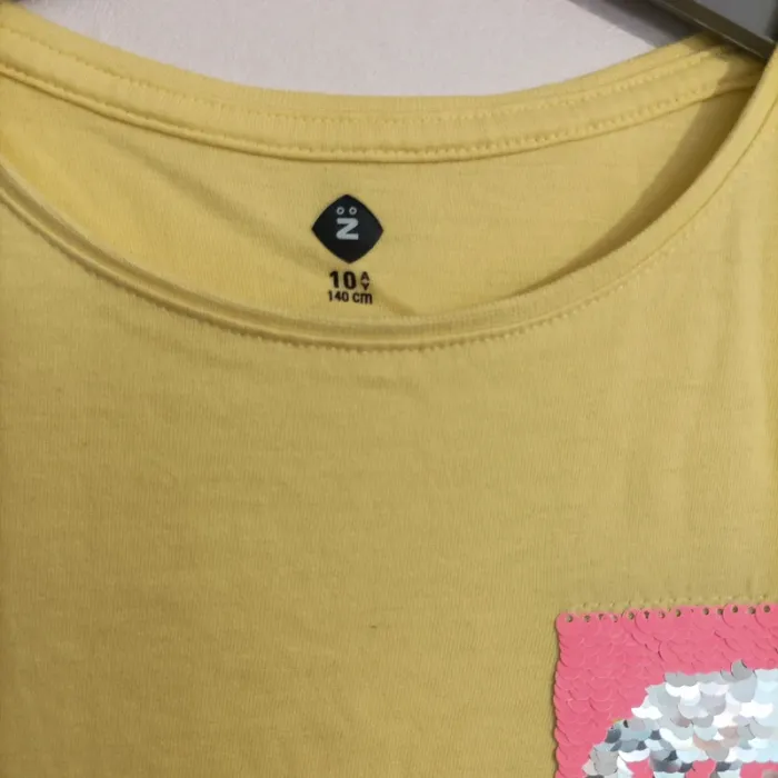 T-shirt sequins Z Génération 10 ans - photo numéro 2