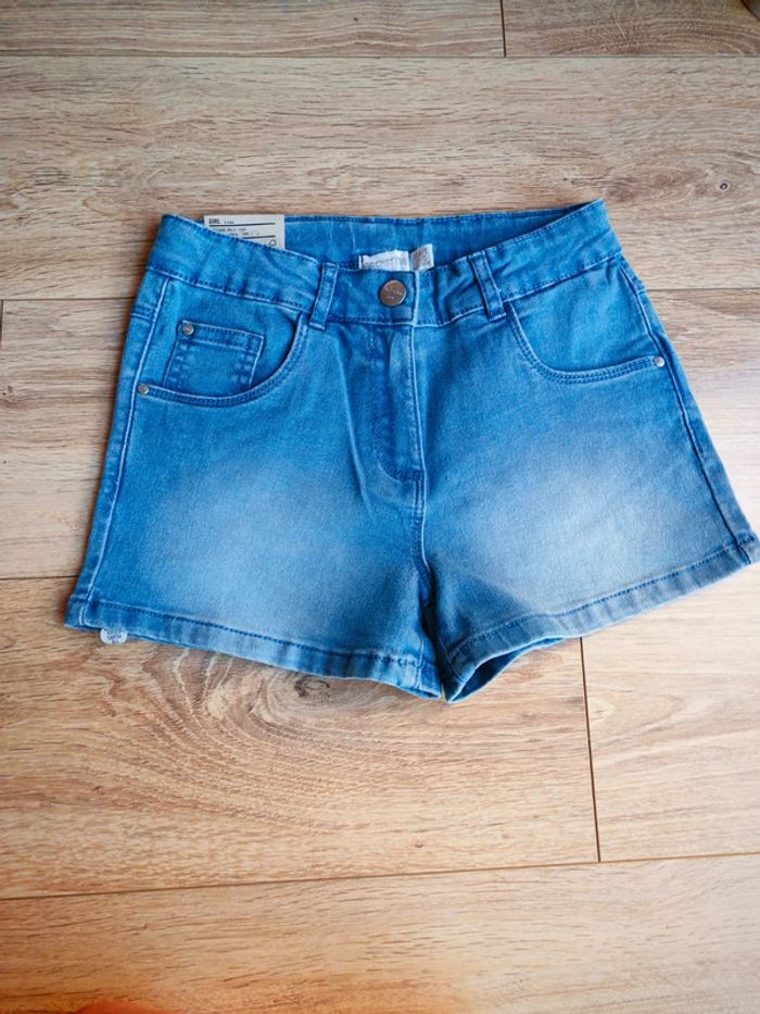 Short en jean 10 ans orchestra - photo numéro 2