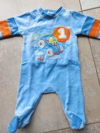Pyjama bleu 3 mois TeX Baby