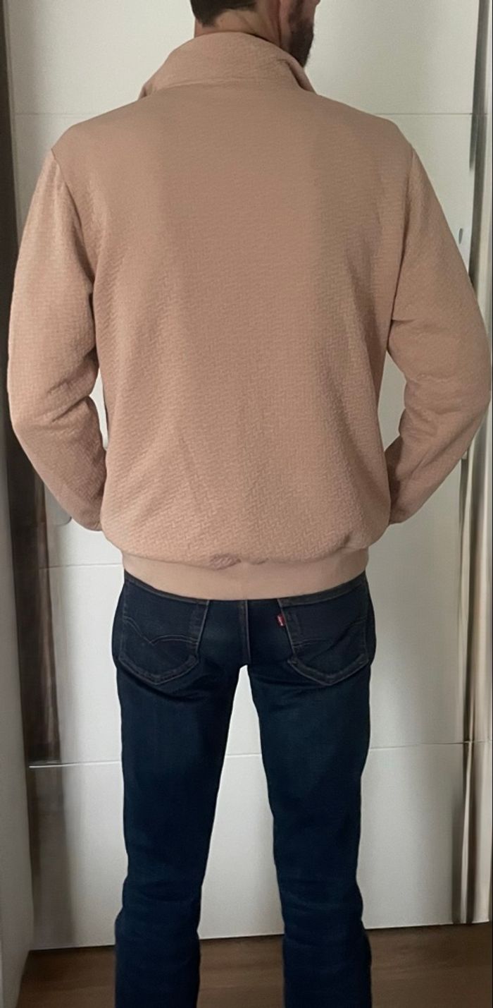 Veste style blouson homme beige taille L – Neuve jamais portée - photo numéro 2
