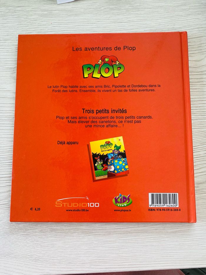 Livre plop trois petits invités - photo numéro 2
