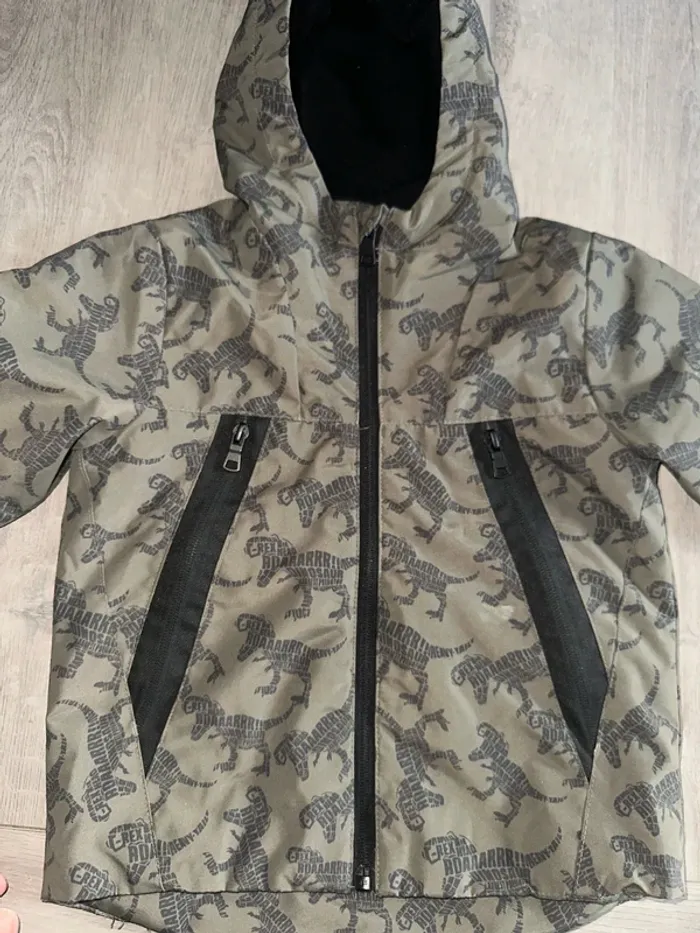 Parka dinosaures 3 ans - photo numéro 3