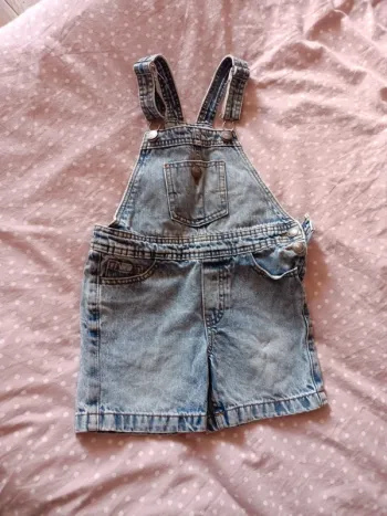 Salopette courte 6 ans