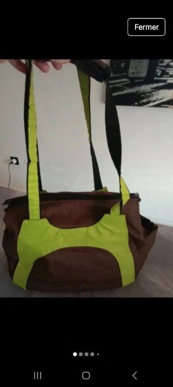Sac de transport pour petit chien ou chat
Excellent état