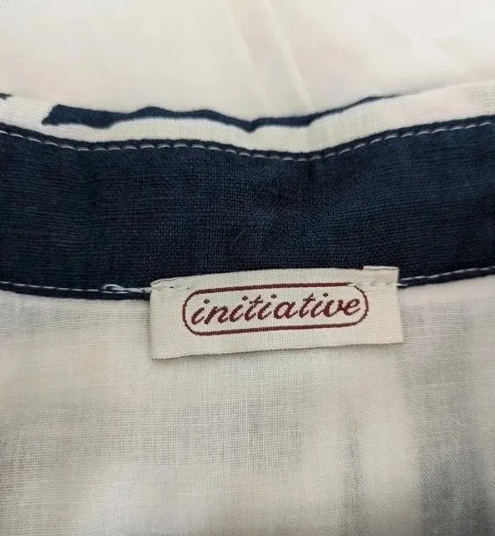Robe 100% lin manches courtes - Initiative - taille 46 - photo numéro 4