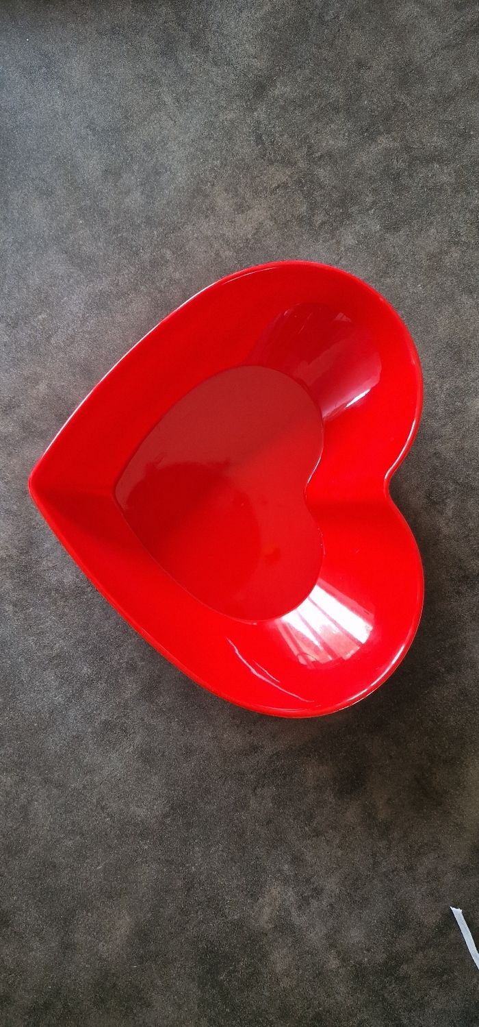 Plat en forme de cœur - photo numéro 2