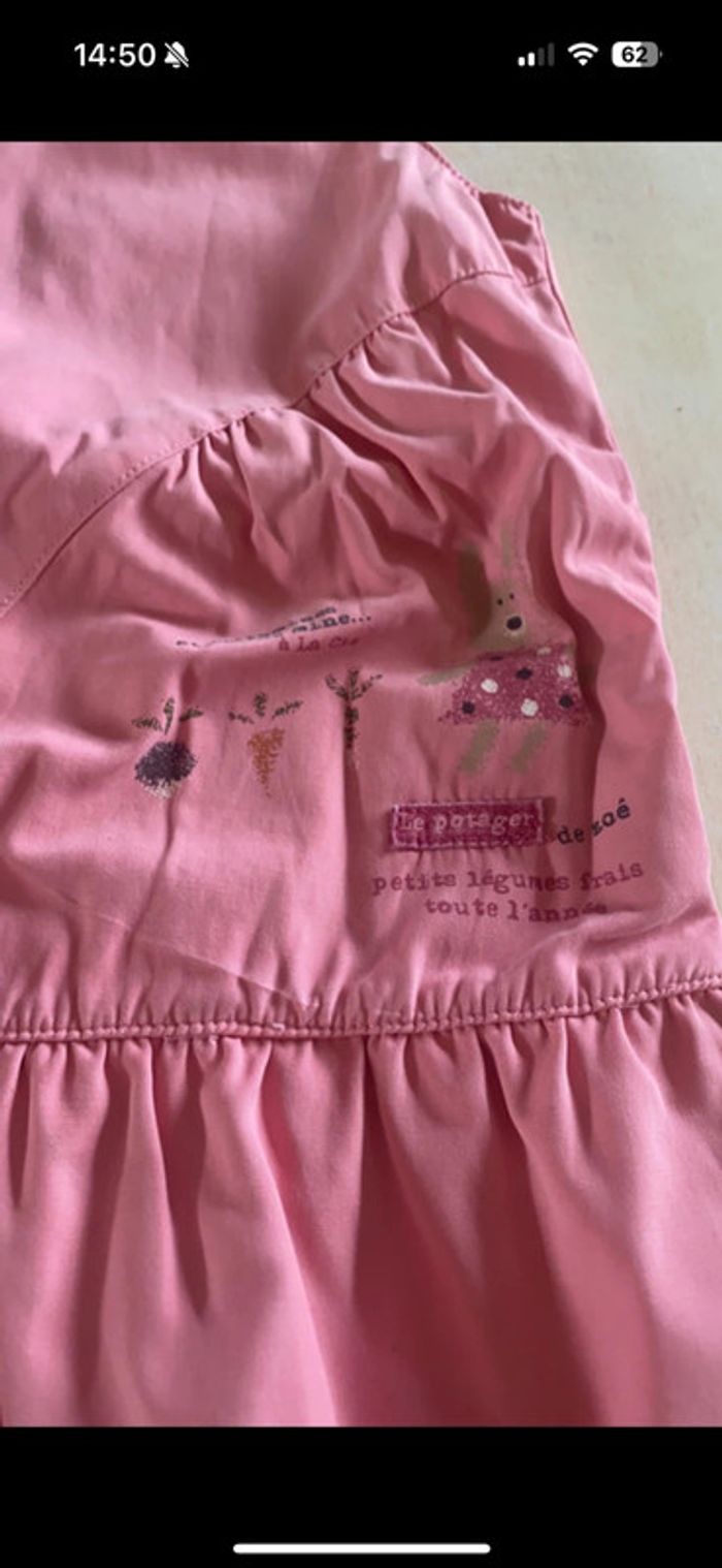 Robe rose La compagnie des petits Taille 18 mois - photo numéro 2