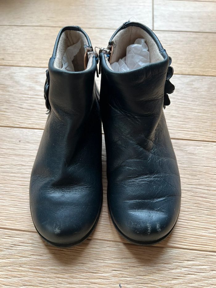 Bottines de angelitos taille 29 bleu marine état satisfaisant