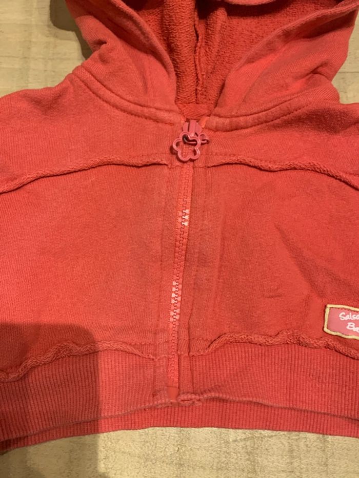 Veste courte rouge sans manche Salso Bamba 3 ans - photo numéro 4