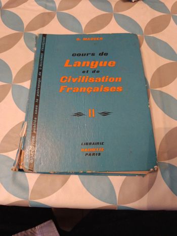 Cours de langue et de civilisation française