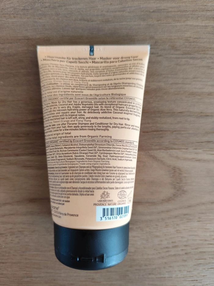 Masque cheveux secs Bio Florame - photo numéro 2