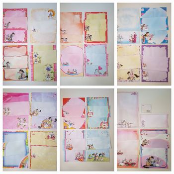 Diddl papier à lettres et enveloppe collection vintage