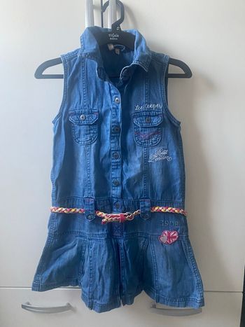 Robe été  jean bleu lee Cooper 8 ans