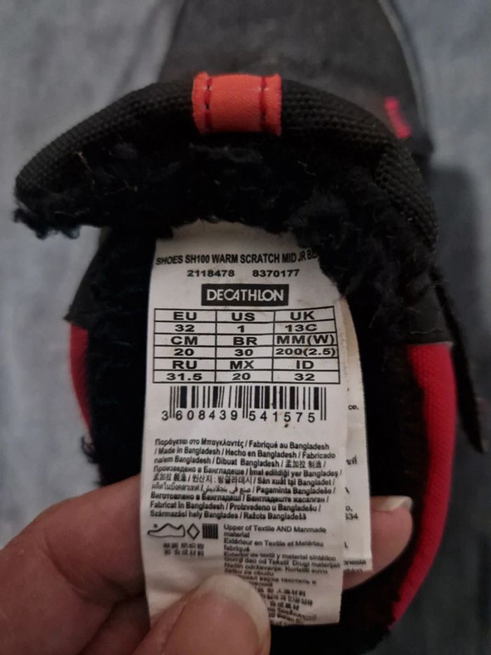 Chaussures de montagne en 32 - photo numéro 6