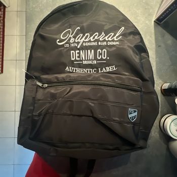 kaporal Sac A Dos Noir